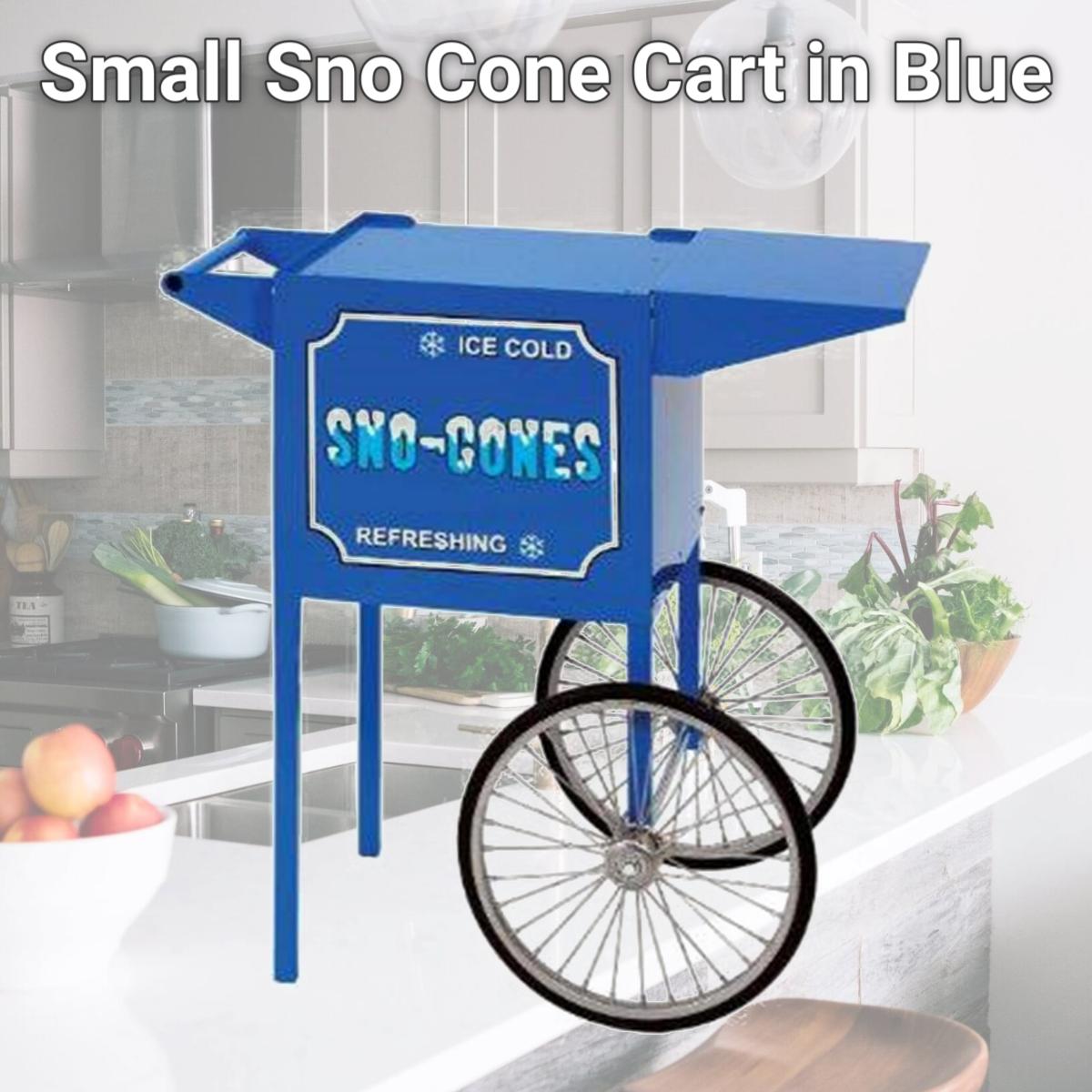 Picture of Paragon - Manufactured Fun 3080030 Small Sno Cone Cart in Blue