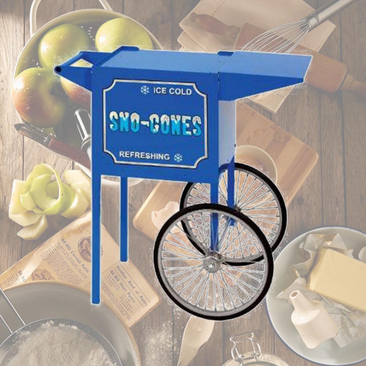 Picture of Paragon - Manufactured Fun 3080030 Small Sno Cone Cart in Blue