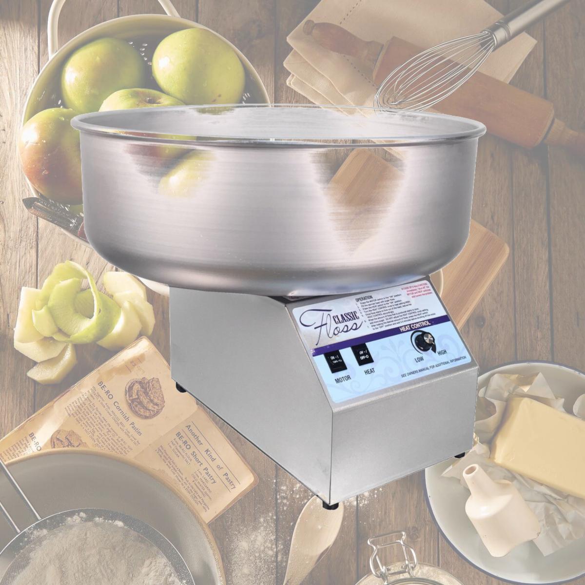 Picture of Paragon - Manufactured Fun 7105100 Classic Floss 5 Cotton Candy Machine with Metal Bowl