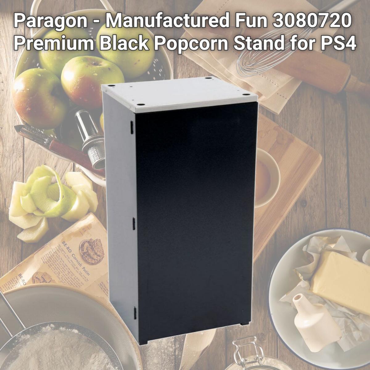 Picture of Paragon - Manufactured Fun 3080720 Premium Black Popcorn Stand for PS4