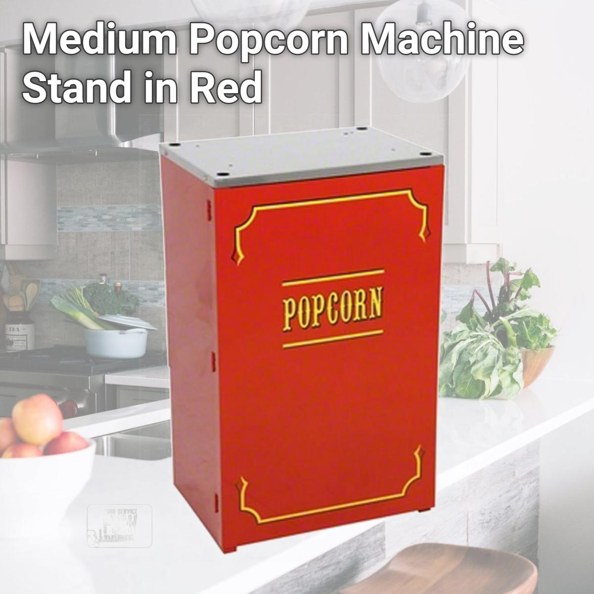 Picture of Paragon - Manufactured Fun 3070210 Medium Popcorn Machine Stand in Red