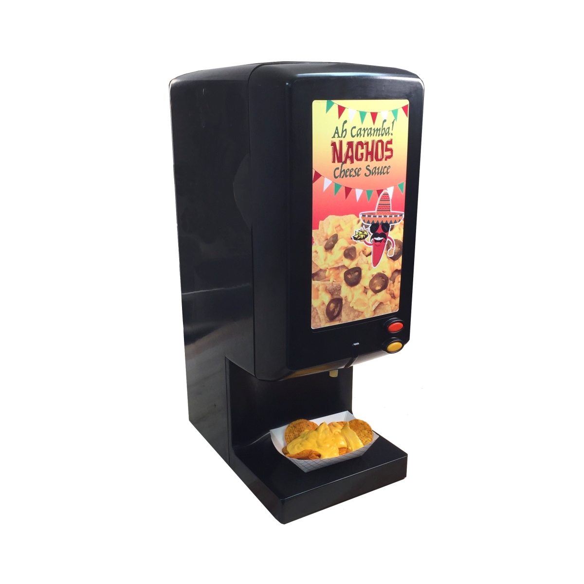 2030 Ay Caramba Nacho Cheese Warming Dispenser, Black