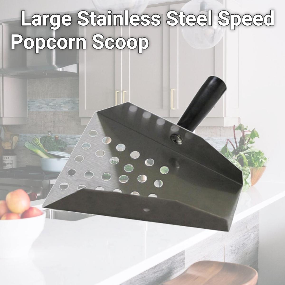 Picture of Paragon - Manufactured Fun 1042 Large Stainless Steel Speed Popcorn Scoop