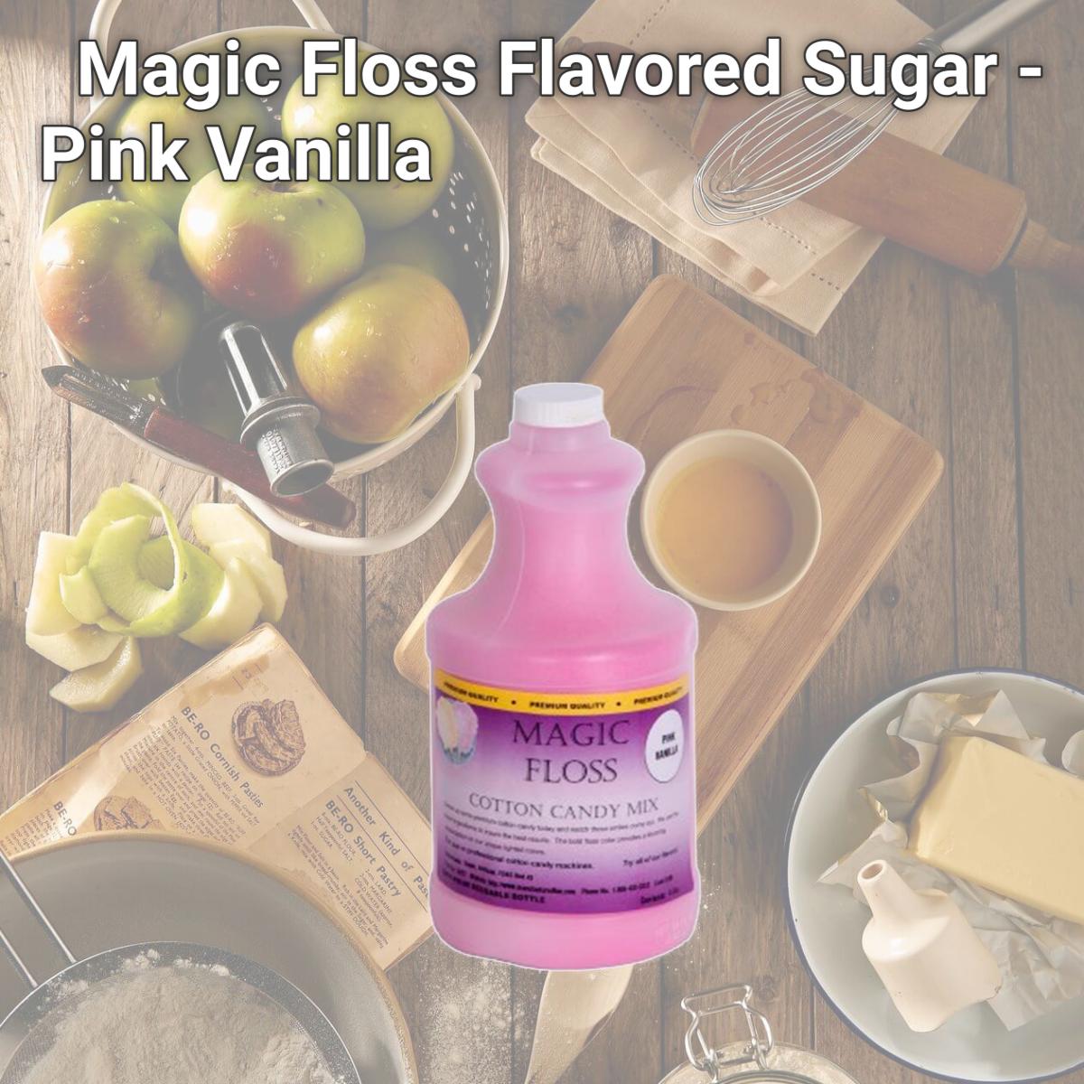 Picture of Paragon - Manufactured Fun 7822 Magic Floss Flavored Sugar - Pink Vanilla