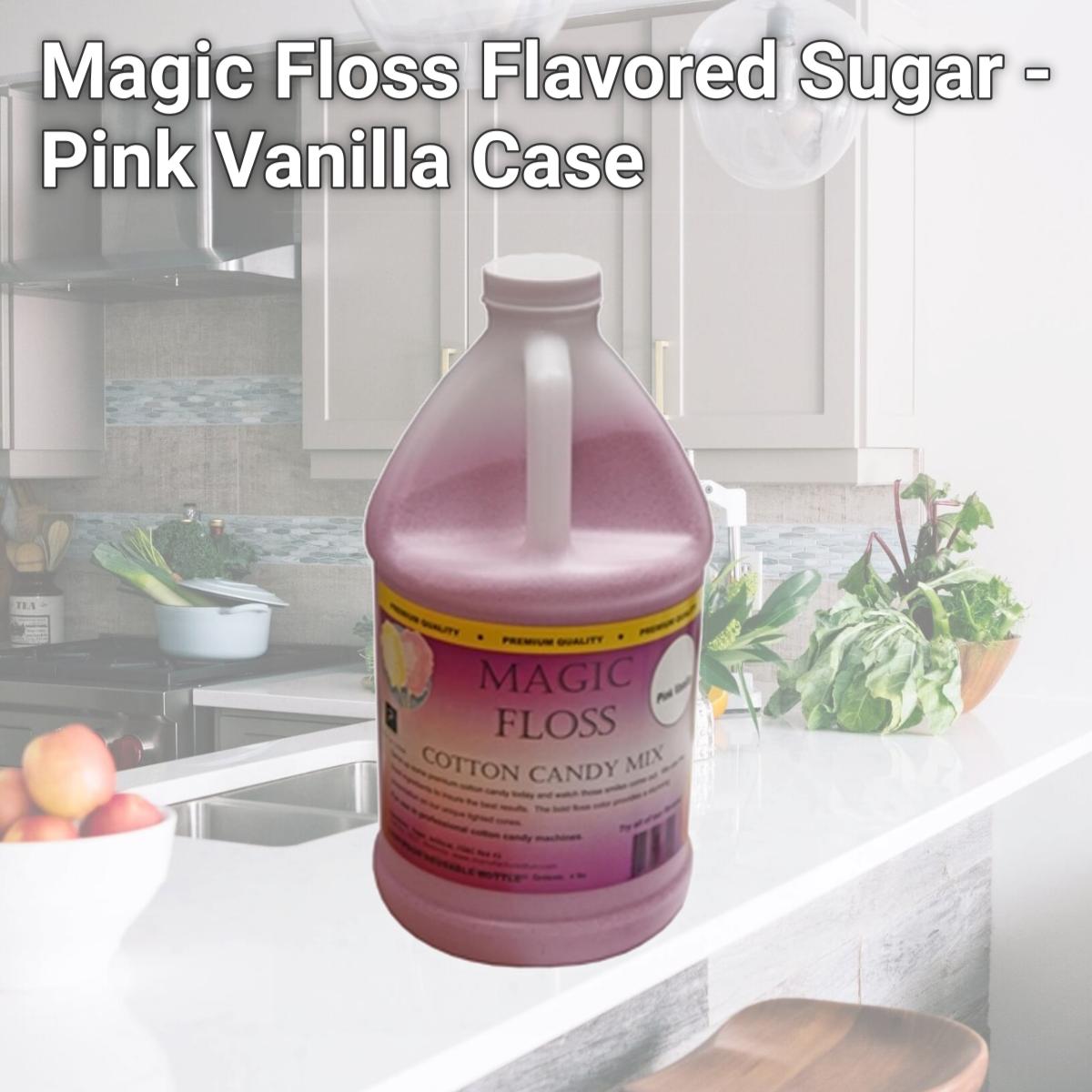 Picture of Paragon - Manufactured Fun 7882 Magic Floss Flavored Sugar - Pink Vanilla Case