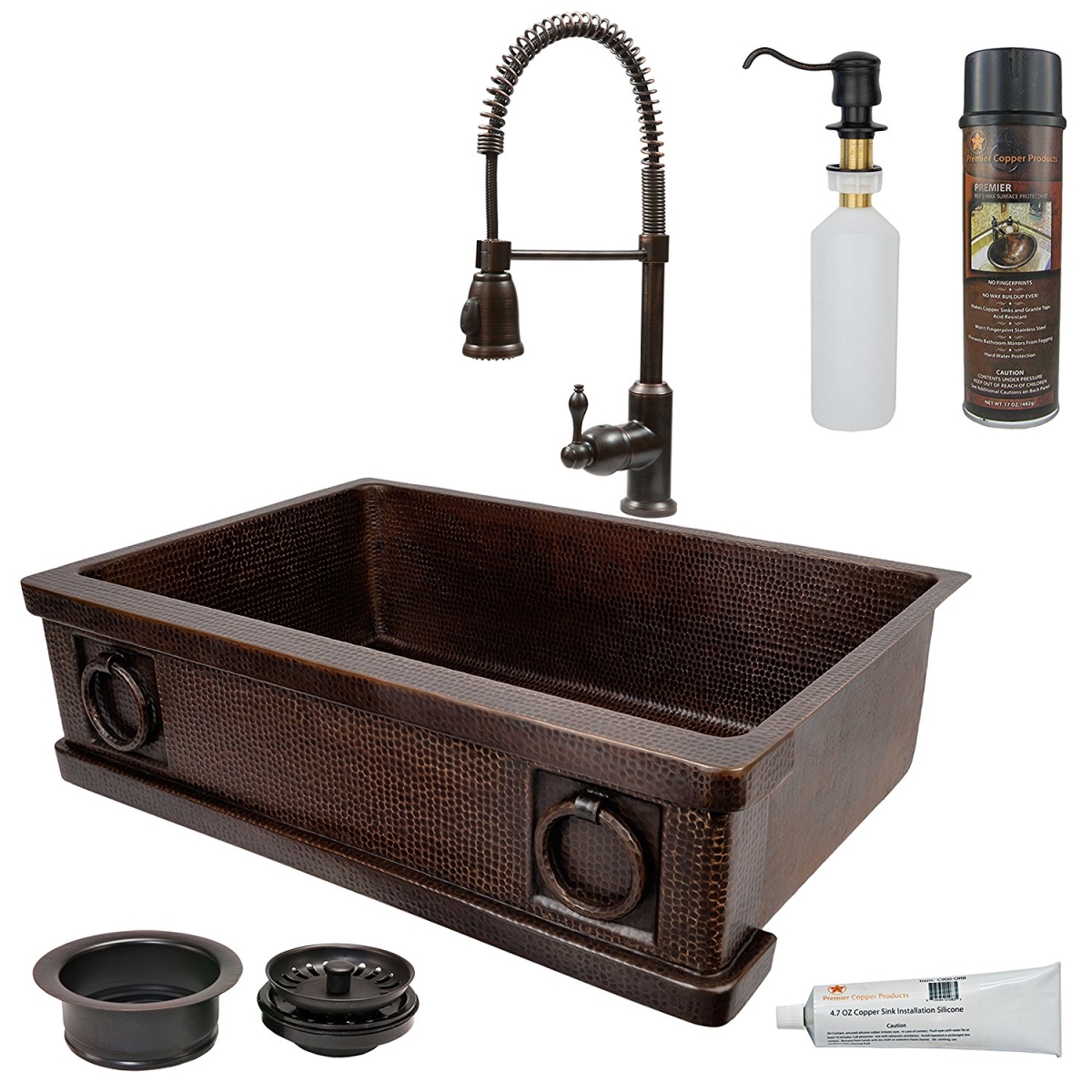Products Ksp4-kasdb33229r 81.5 Lbs Kitchen Sink, Faucet & Accessories Package