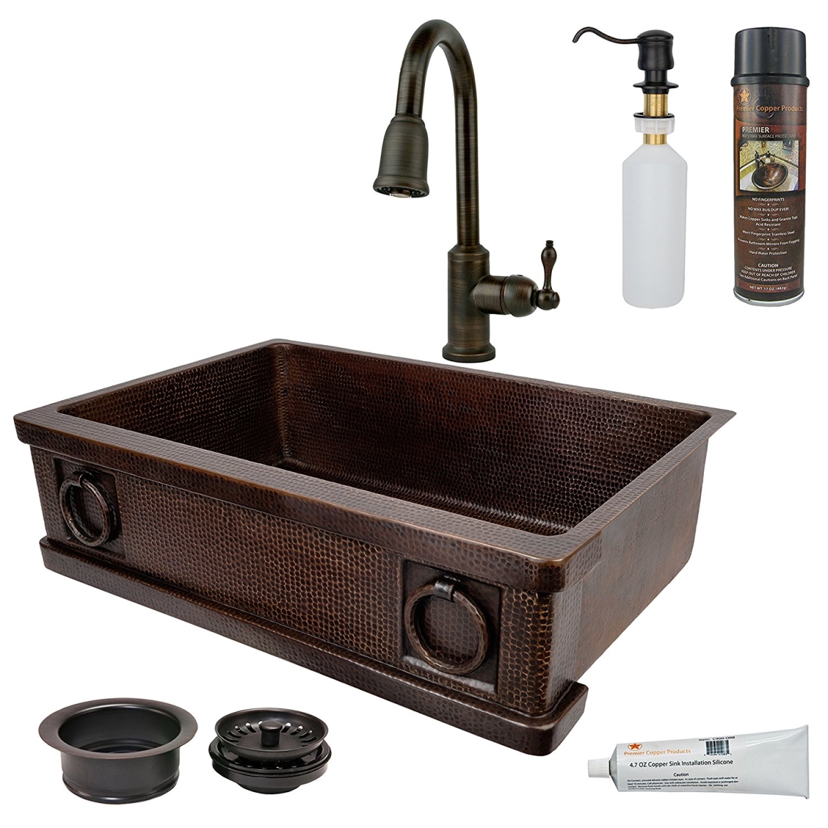 Products Ksp2-kasdb33229r 85 Lbs Kitchen Sink, Faucet & Accessories Package