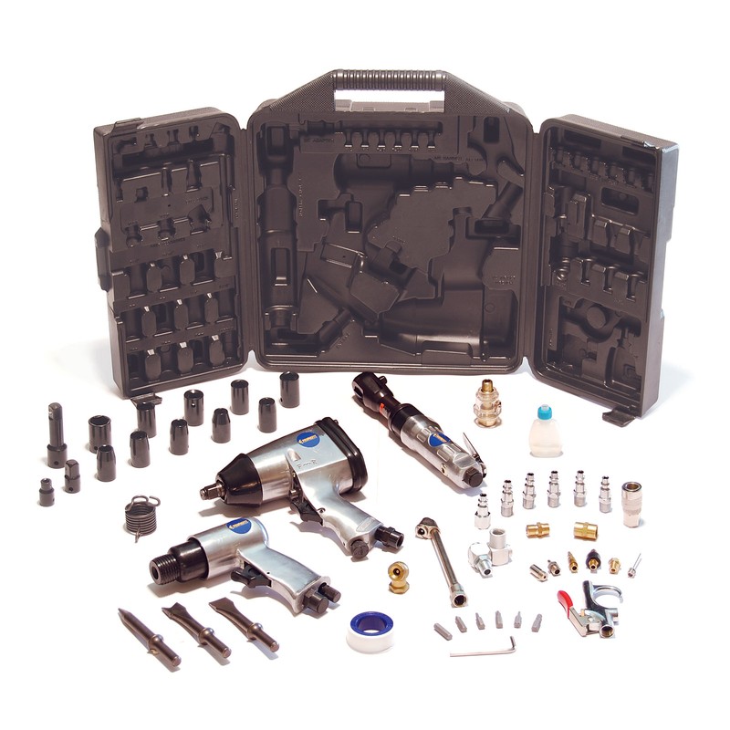 Atk1000 Delxue Air Tool Kit With Case - 50 Piece