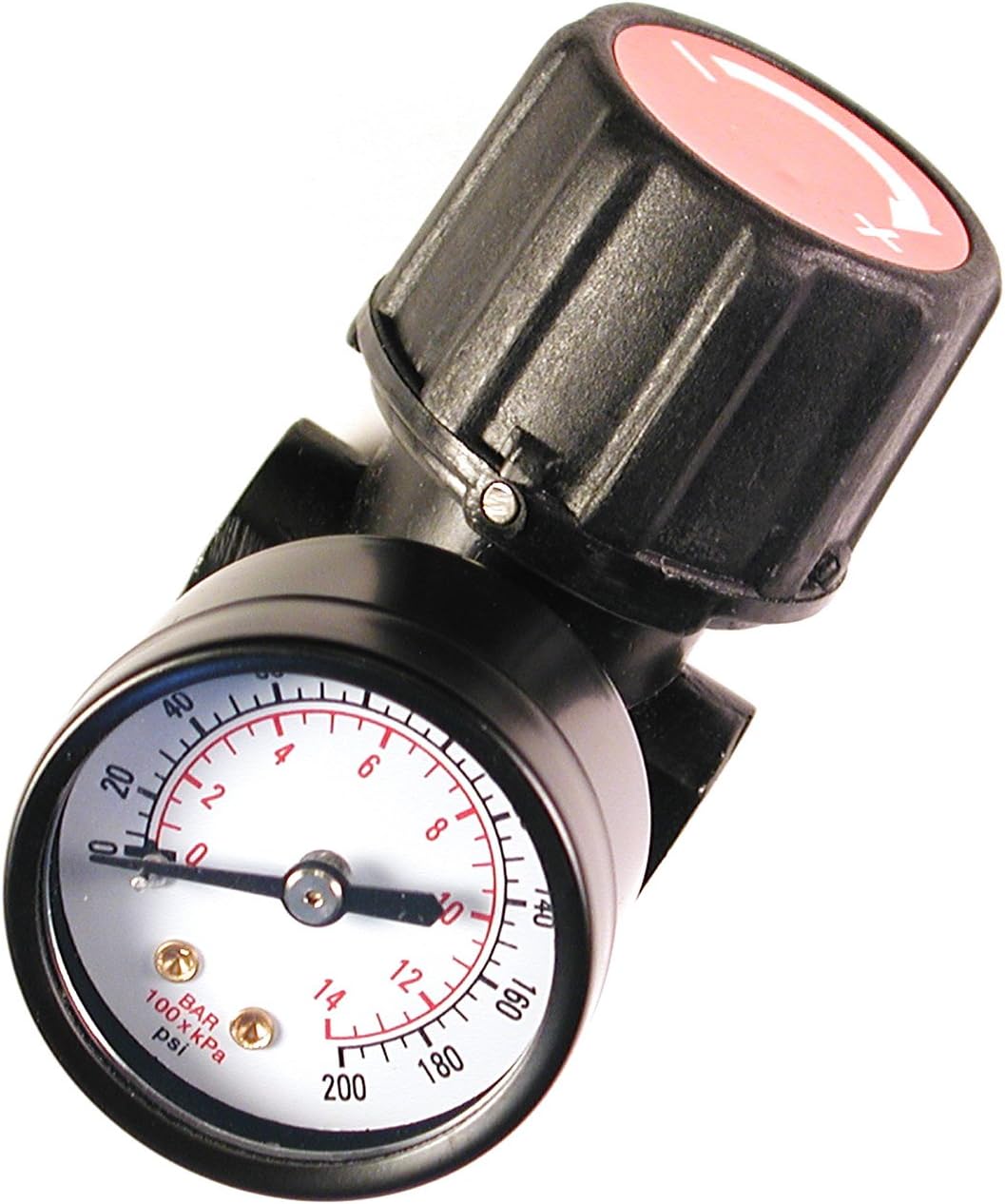 Cr1401g 0.25 In. Npt Replacement Air Regulator With Steel-protected Gauge