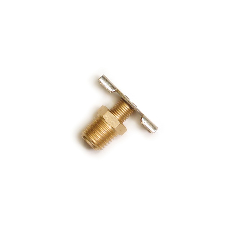 Ct1003 0.25 In. Winged Style Tank Drain Cock, Brass - Multi Color
