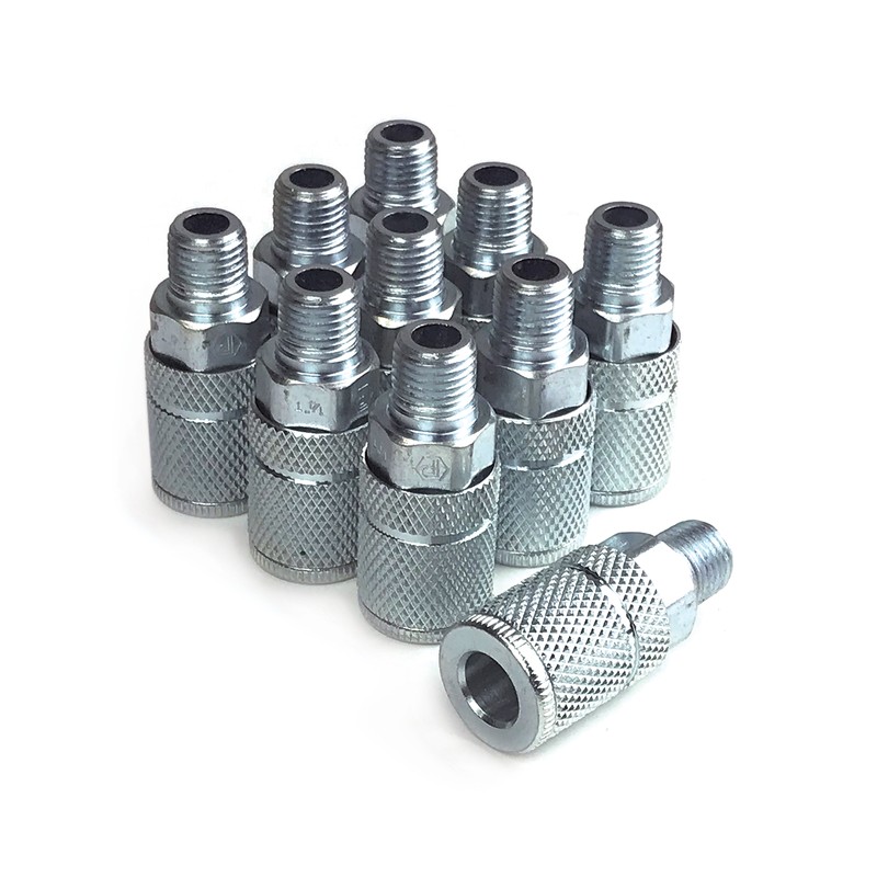 Xic1414ms6-b10b The Extreme Performance Series Industrial I-m 0.25 X 0.25 In. Male Steel Coupler