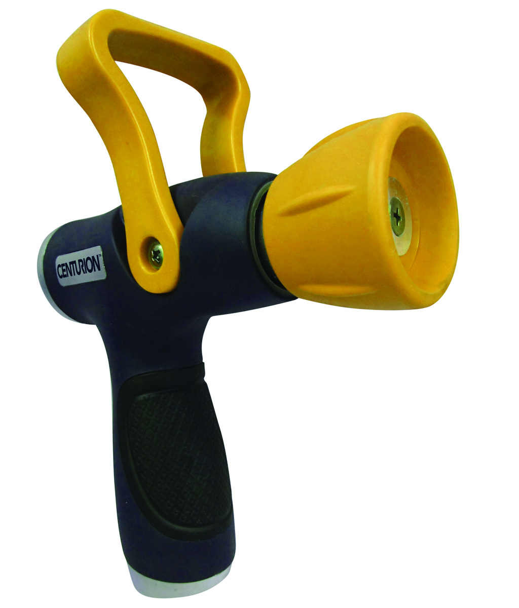 UPC 845049000020 product image for Centurion 5040151 Fireman Hose Nozzle, Yellow & Black | upcitemdb.com