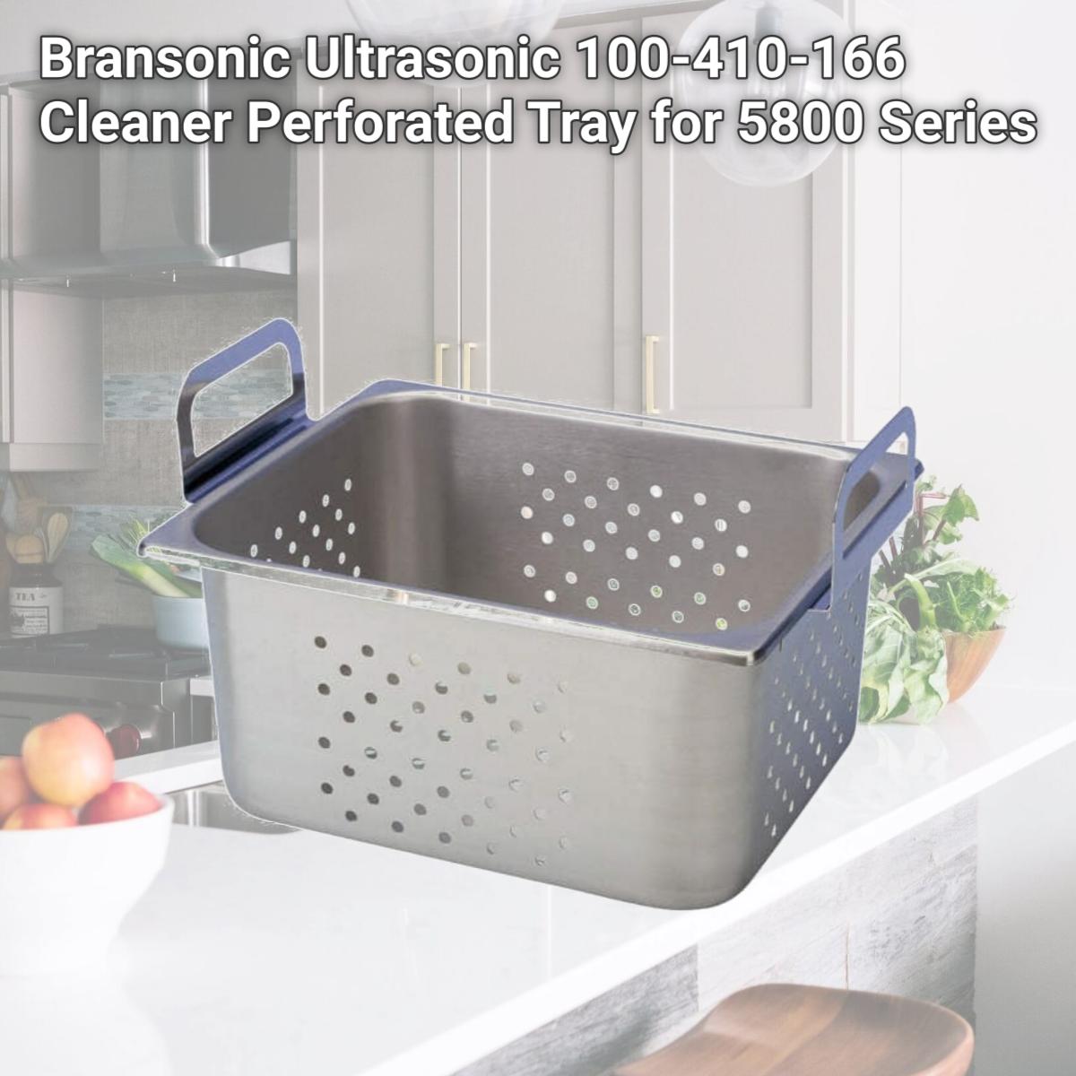 Picture of Bransonic Ultrasonic 100-410-166 Cleaner Perforated Tray for 5800 Series