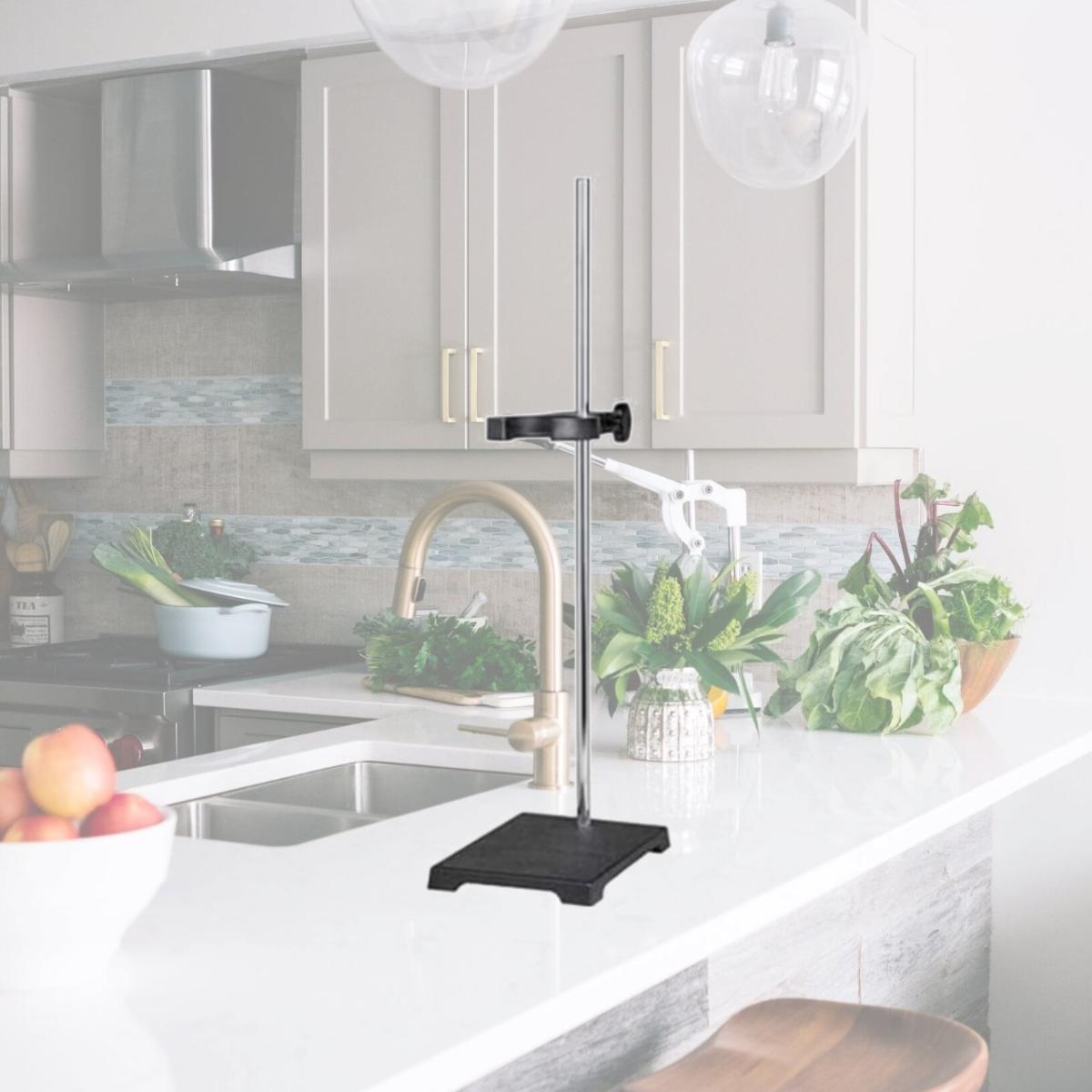 Picture of Bransonic Ultrasonic 101-063-1108 Stand with Rod - Borosilicate Glass