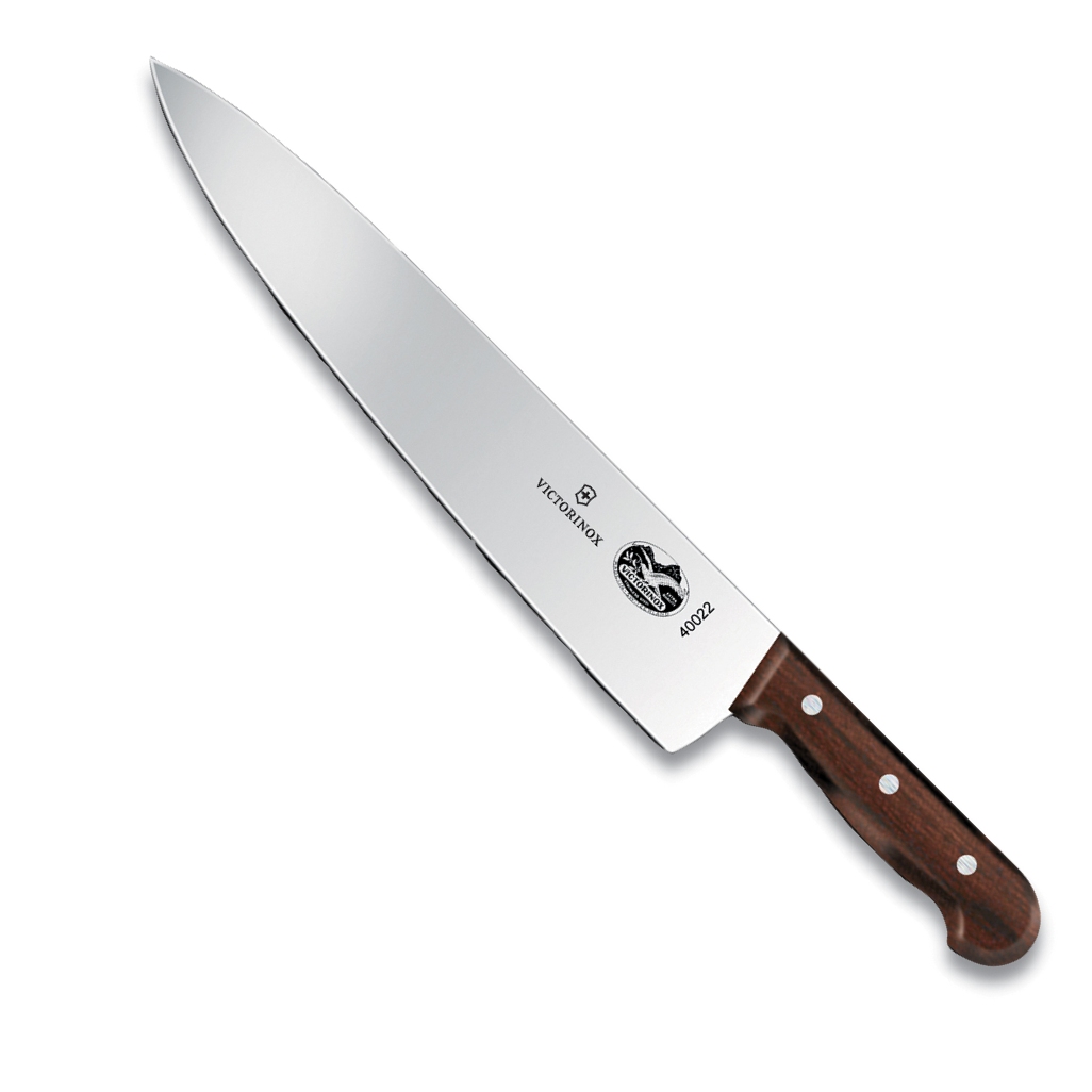 Swiss Army Brands Vic-40022 2019 2 X 12 In. Victorinox Kitchen Wood Straight Chefs Blade