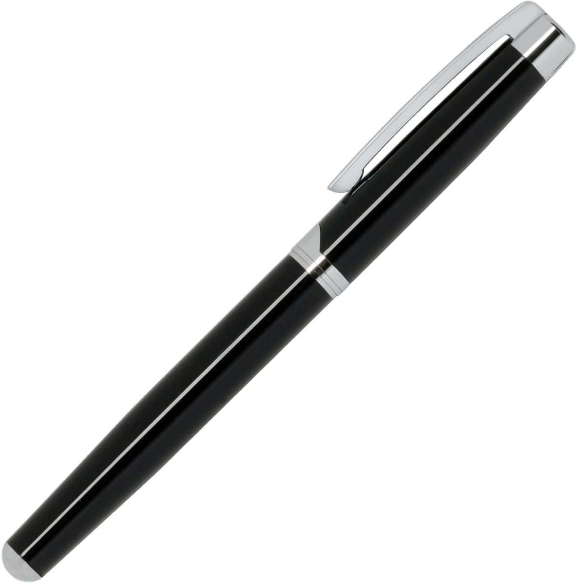 ZIP-41118B 2014 RBP Burg Leather Pen, Glossy Black