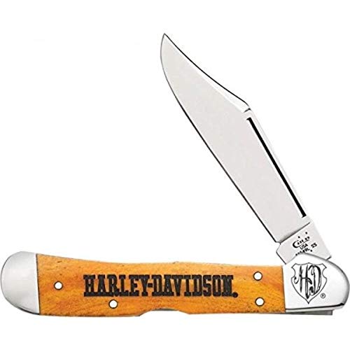 CAS-52157 2016N SSM Persimmon Folding Knife - Orange