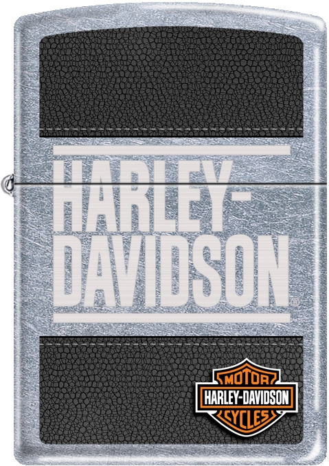 Zip-207ci012640 2019 Leather Harley Davidson Lighter - Street Chrome
