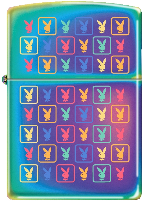 Zip-151ci012032 2019 Playboy Multy Monogram Lighter