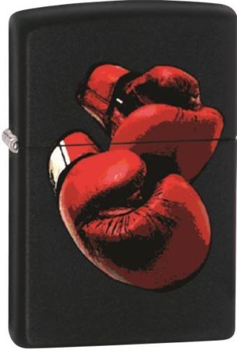 Zip-218ci010059 2019 Boxing Gloves Lighter, Red - Black Matte