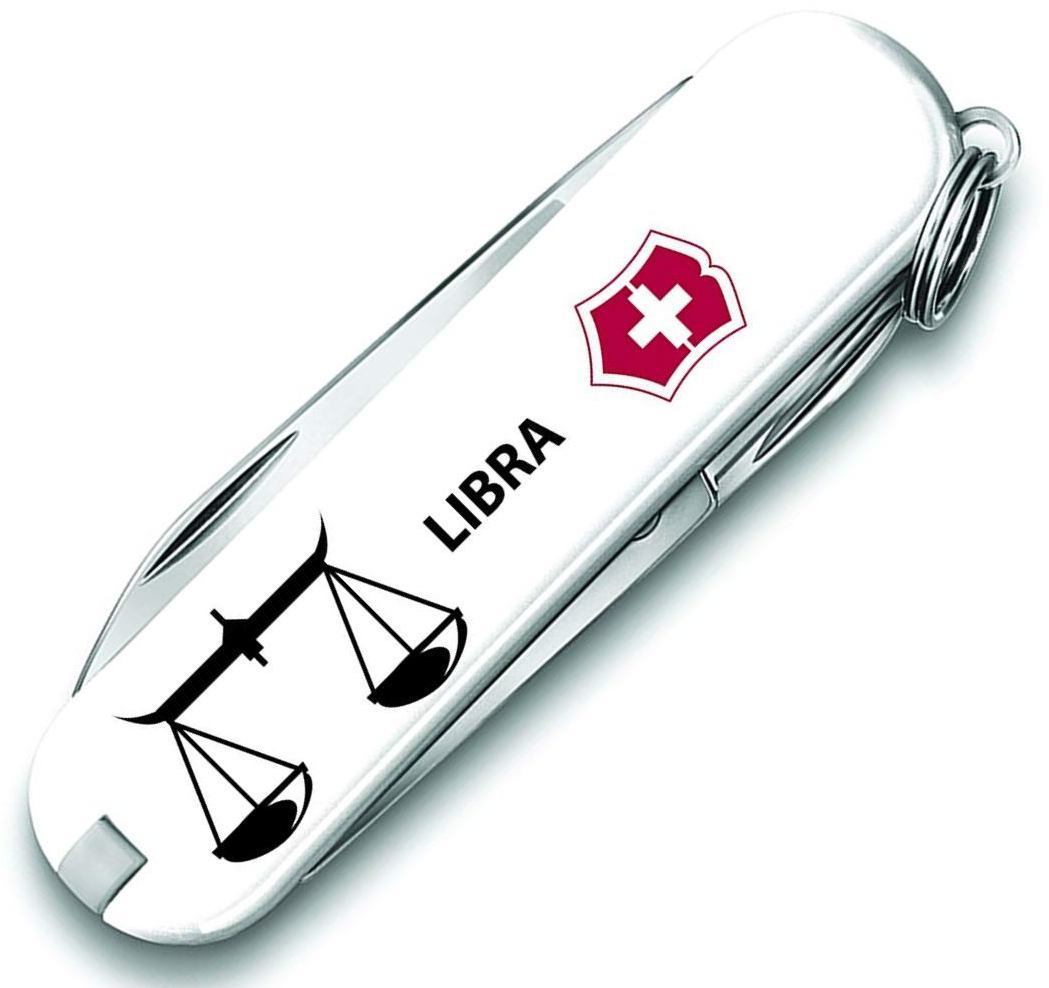 Swiss Army Brands VIC-55085.LIB 2019 Victorinox Classic SD Zodiac Libra Pocket Knife
