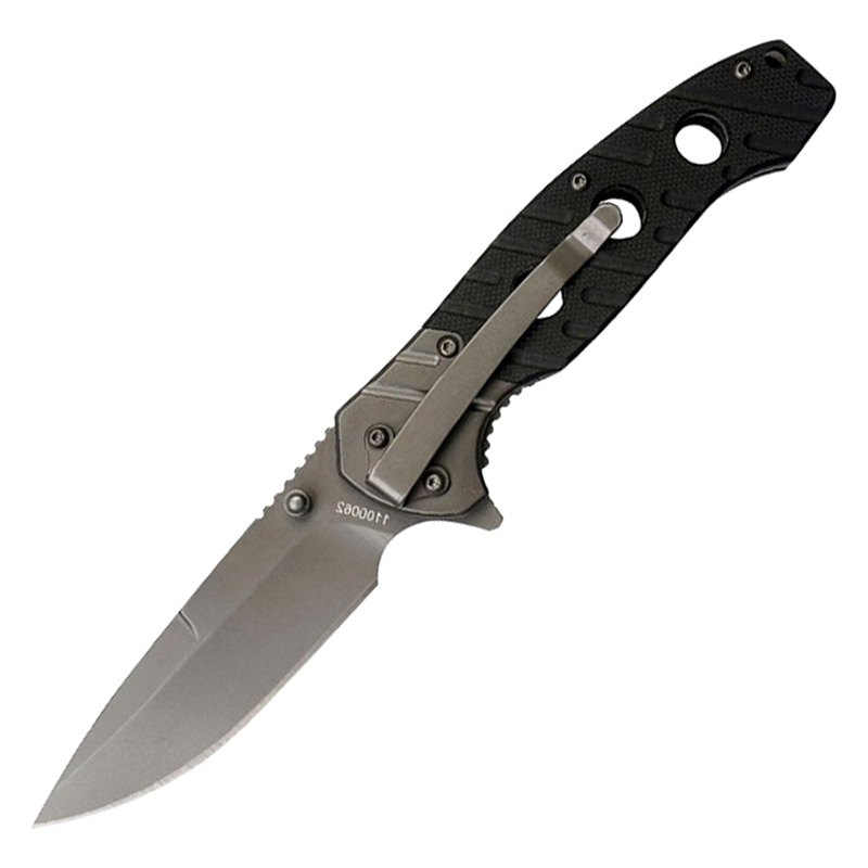 SAW-1100064 2019N Smith & Wesson Stonewash Folding Knife with Keychain