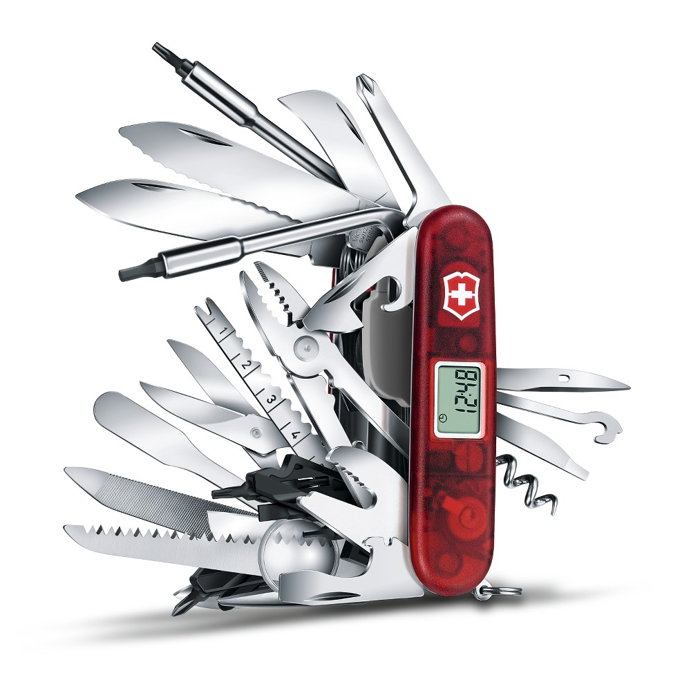 EAN 7611160000170 product image for Swiss Army Brands VIC-1.6795.XAVT 2019 Victorinox Swiss Champ XAVT Pocket Knife& | upcitemdb.com