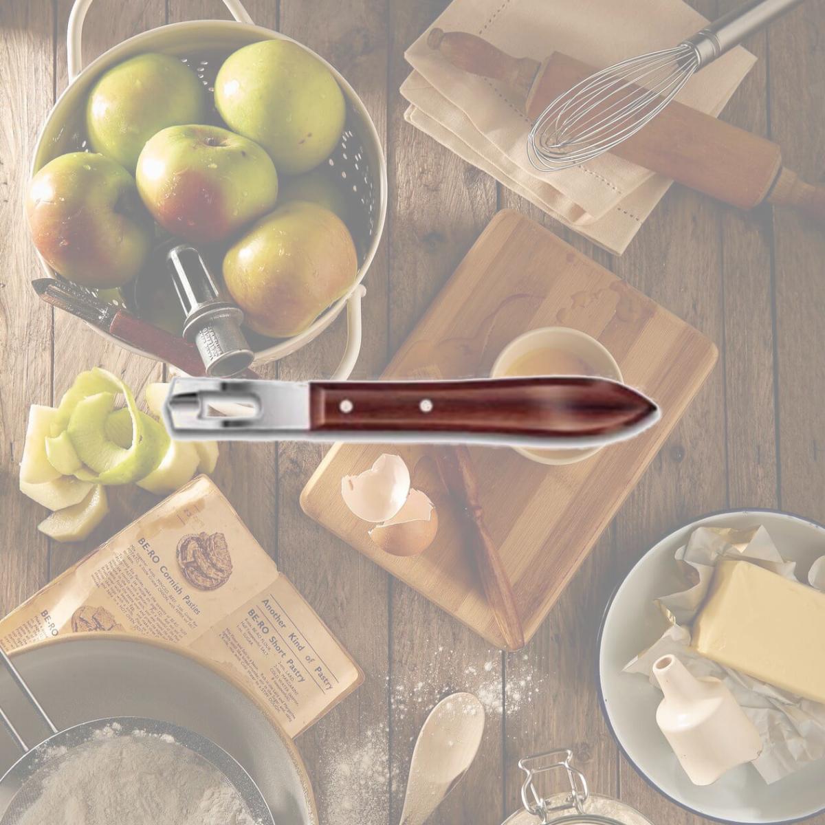 Picture of Pro-Cut VIC-5.3400 2023 Victorinox Wood Handle Kitchen Channel Knife