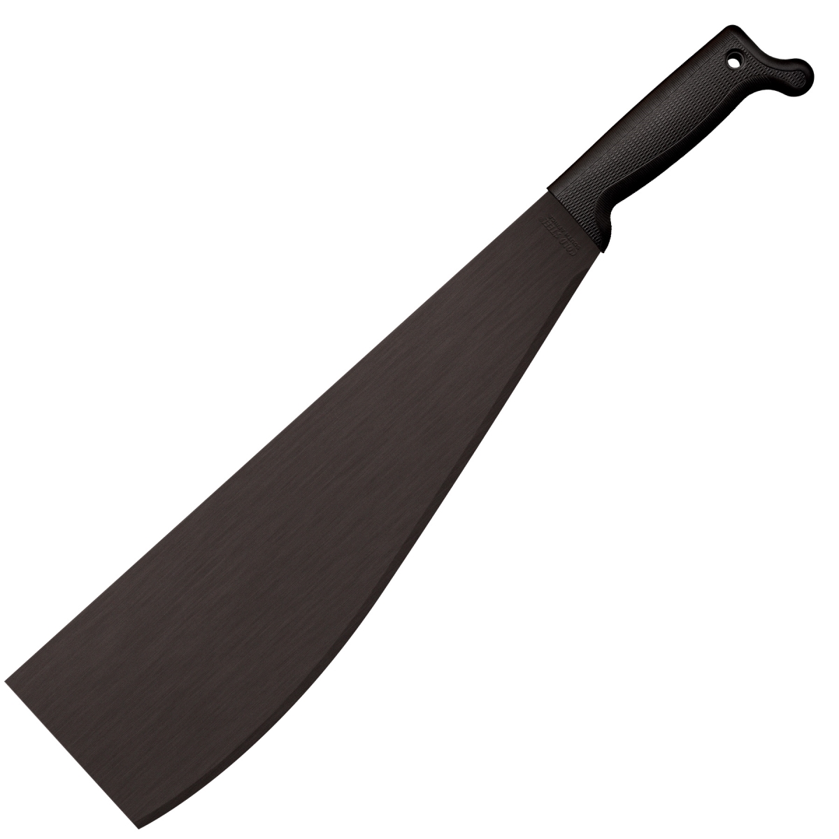 Cld-97lhms 2019 5.62 In. 1055 Carbon Steel Heavy Machete Tool With Baked-on Anti Rust Matte Steel Blade Long Polypropylene Handles, Black