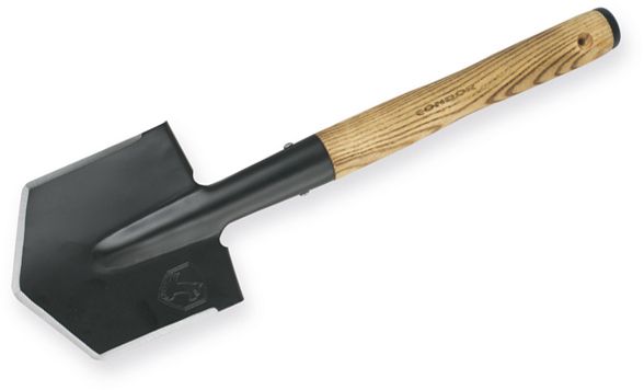 Con-62720 2019 4.73 In. Wilderness Survival Shovel Canvas Molle Compatible Sheath