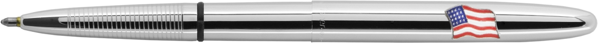 Fis-600af 2019 Bullet Space Pen With American Flag Emblem Lighter Gift, Chrome