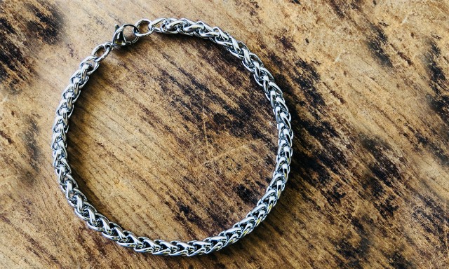 Pp652-8 Men Stainless Steel Chain Bracelet
