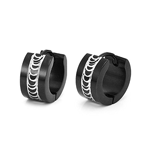 -m1293-23 High Quality Stainless Steel Mens Fashion Earrings