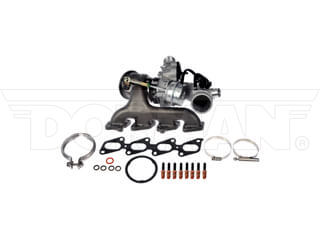 Dorman 667-203 Turbocharger & Gasket Kit for 2013-2019 Buick, 2011-2019 Chevrolet - Gray