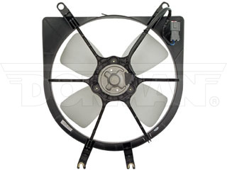 Dorman 620-217 Radiator Fan Assembly Without Controller for 1999-2000 Honda Civic - Black