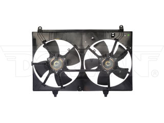 Dorman  Dual Fan Assembly Without Controller for 2003-2008 Infiniti FX35 - Black