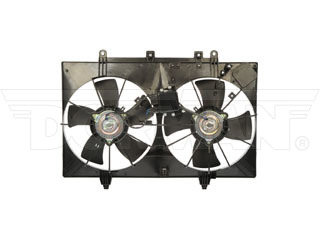 Dorman 621-243 Dual Fan Assembly with Controller for 2006-2008 Infiniti M35, 2006-2010 Infiniti M45 - Black