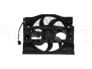 Dorman 621-385 Condenser Fan Assembly with Controller for 1998-2006 BMW
