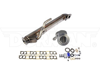 Dorman 904-218 Diesel EGR Cooler for 2004-2010 Ford, 2005-2008 IC Corporation & 2005-2012 International - Natural