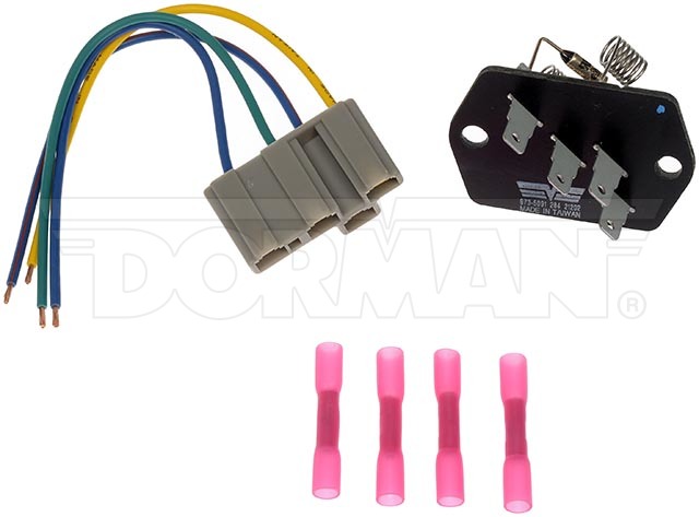 Dorman 973-5091 Blower Motor Resistor Kit with Harness for 2017-90 International