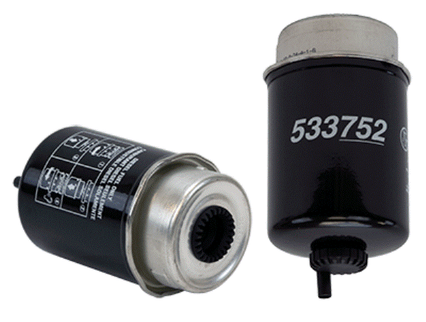 33752 6.2 in. Key-Way Style Fuel & Water Manager Filter