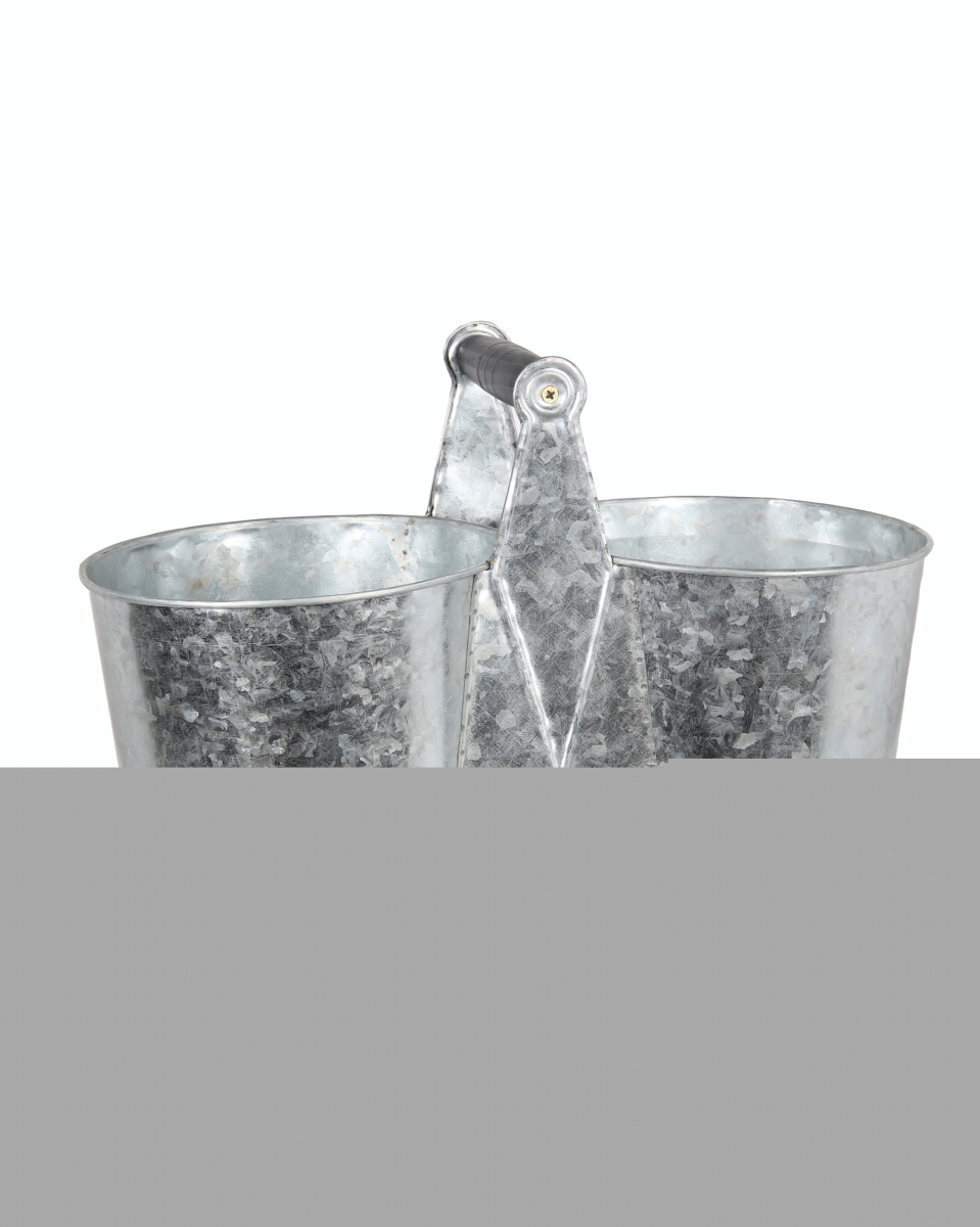 UPC 805572188534 product image for Privilege 18853 Galvanized Planter Casual Basket | upcitemdb.com