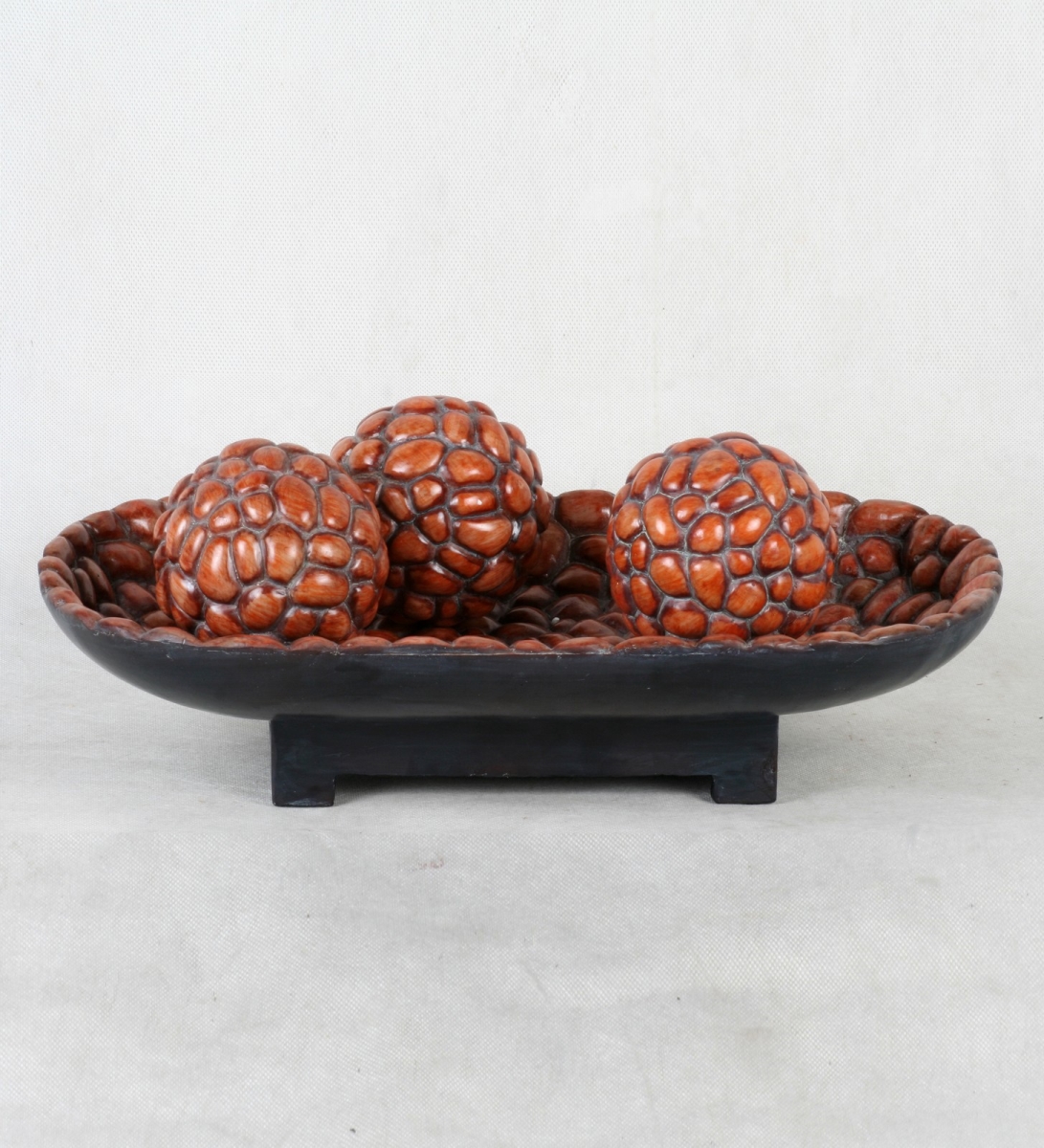 19414 4 In. Bowl With 3 Piece Spheres