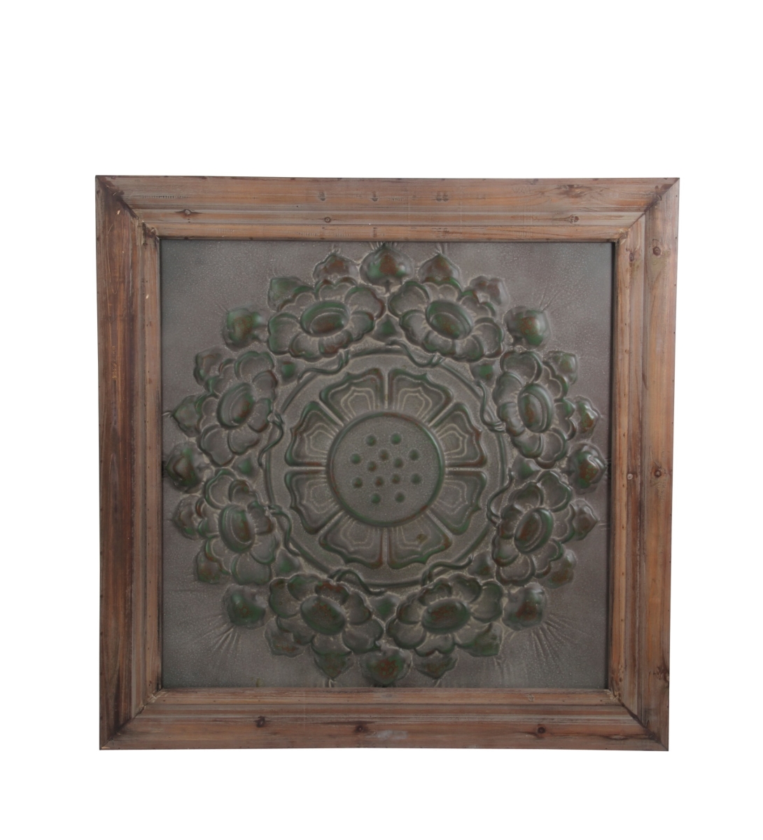 UPC 805572271212 product image for Privilege 27121 Wood & Metal Wall Decor 38 x 3 x 38 in. | upcitemdb.com