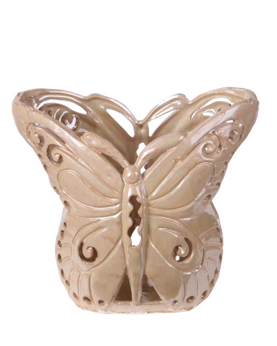 Butterfly Ceramic Vase - Large