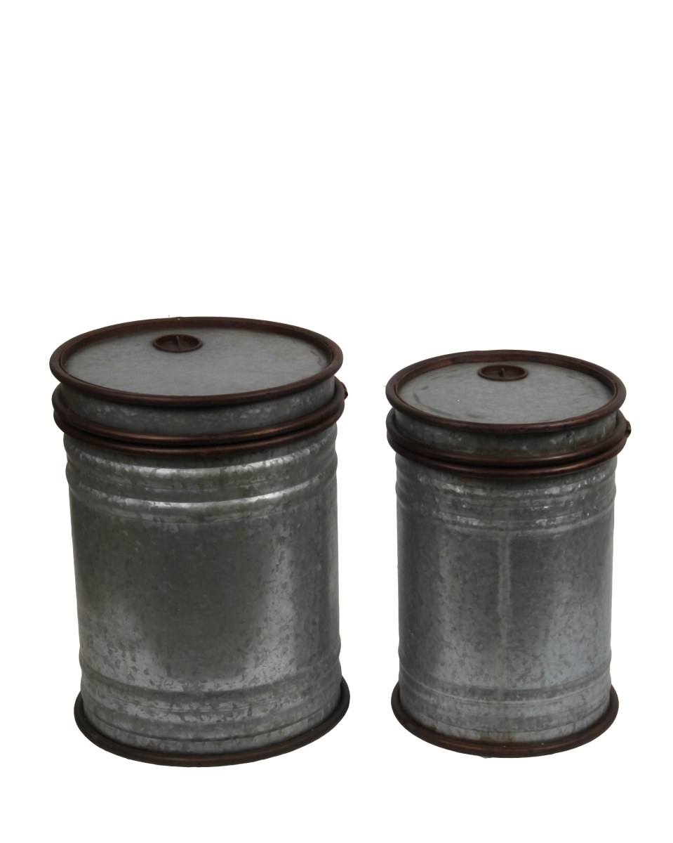 UPC 805572720468 product image for 72046 15 x 15 x 20 in. 2 Piece Tin Cans | upcitemdb.com