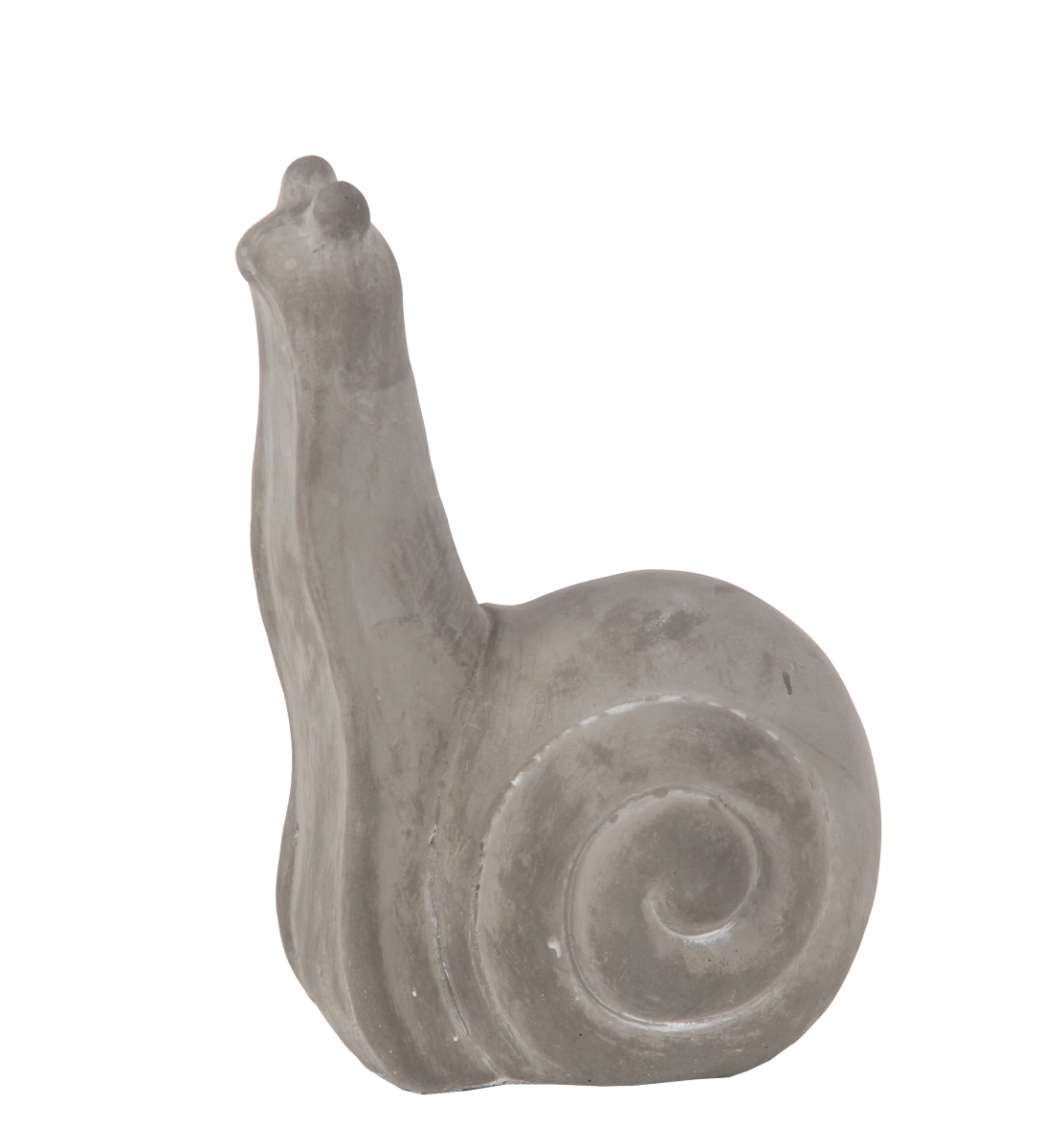 007-00012 6 X 4 X 8.5 In. Traditional Cement Snail, Grey