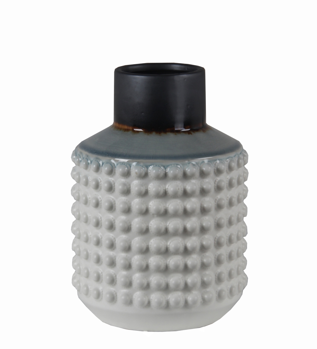 78173 Ceramic Vase, White - Small