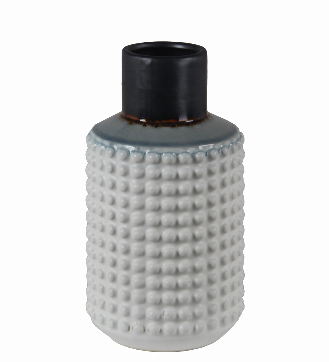 78174 Ceramic Vase, White - Large