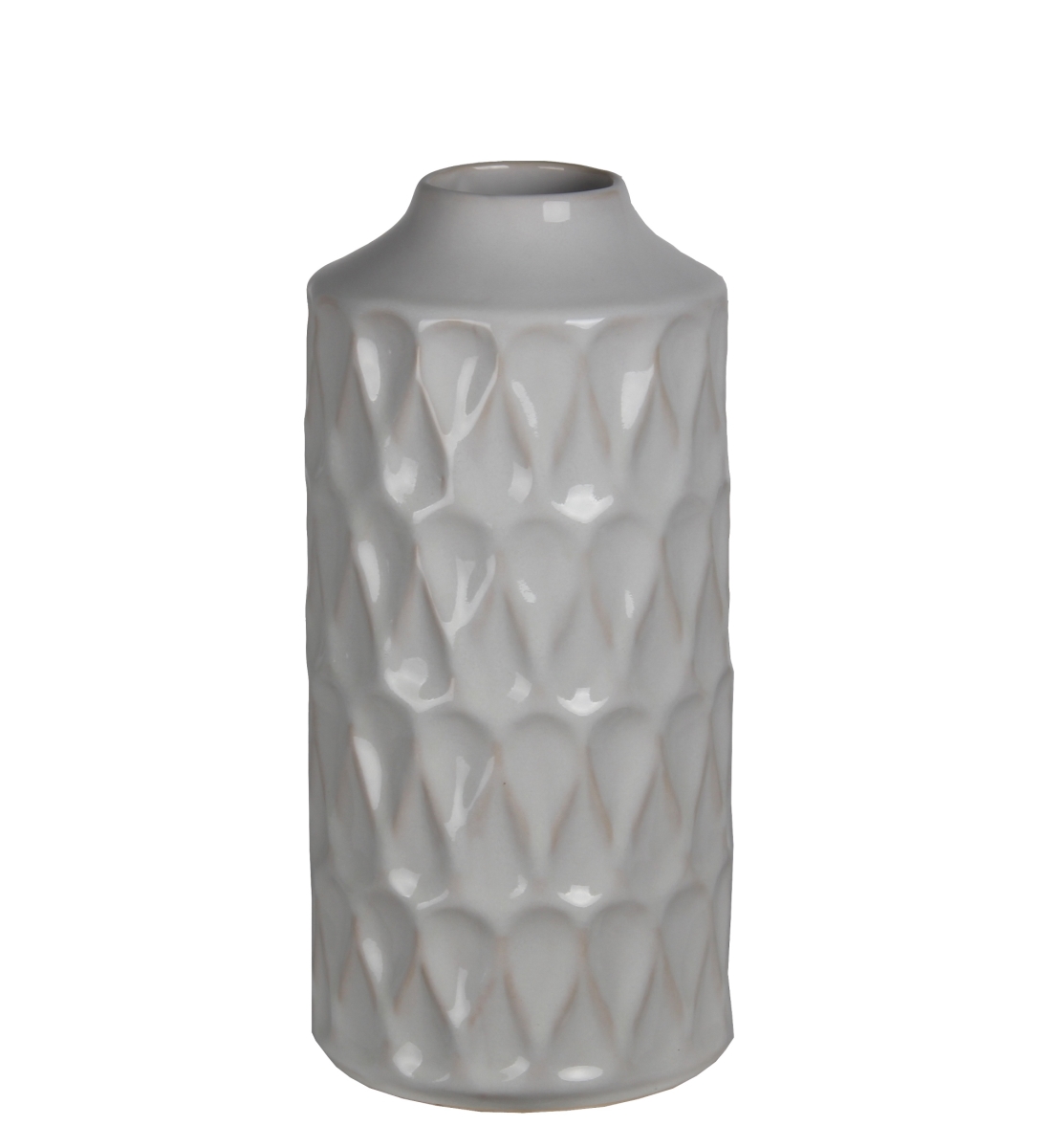 78196 6 X 6 X 13 In. Contemporary Ceramic Vase, Large